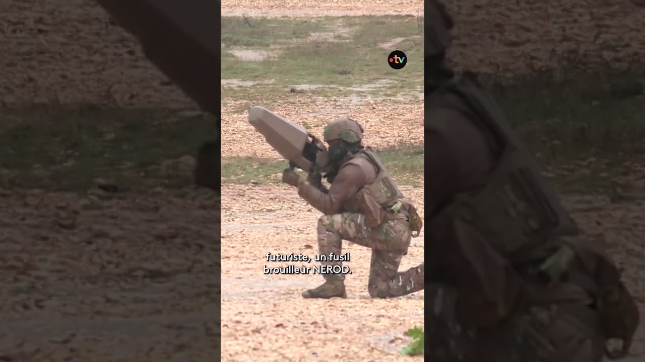 Test des nouveaux syst&egrave;mes anti-drones de l'arm&eacute;e de terre au camp militaire de Canjuers