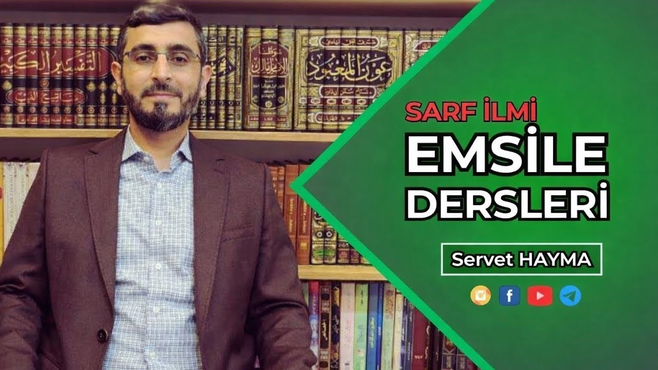 Arapça Giriş Dersi | Emsile Okumaları 2. Ders | Servet Hayma