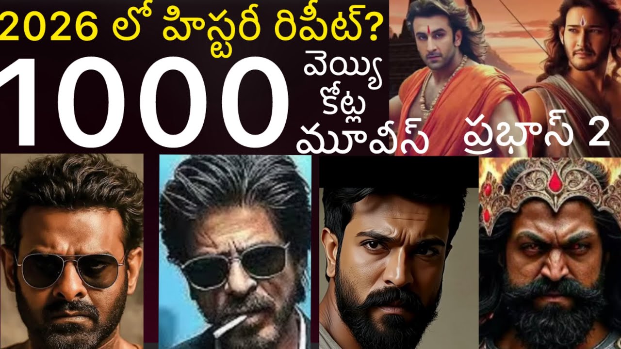 Pan Indian Movies / Pan Indian Heros Movies / 2026 1000CR Club Movies