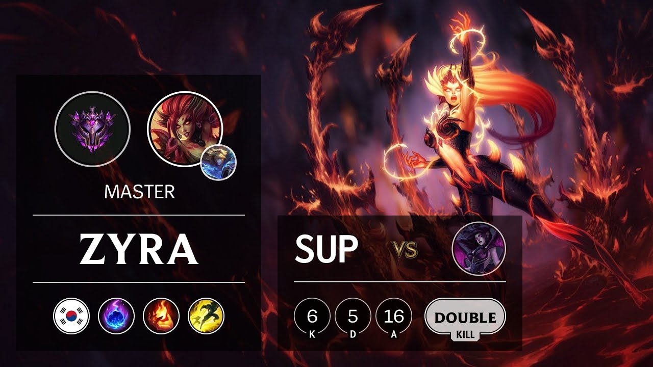Zyra Support vs Morgana - KR Master Patch 9.22