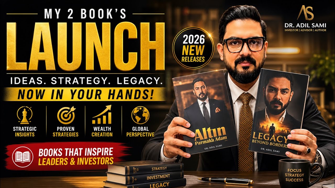 Adil Sami Book Launch 2026 | Building Wealth, Legacy & Global Vision