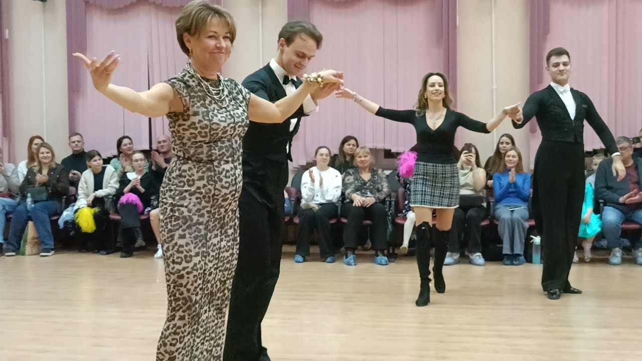 СТК Анастасия, Габриэле+ Лиза,Сергей+Мария,ст.тренер И.М.Рыбалко,ее дочь тренер А.Л.Рыбалко,19.12.25