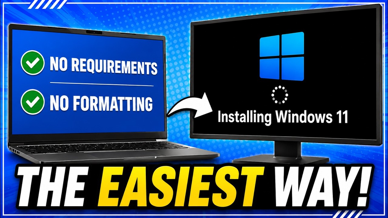 How to Install Windows 11 on ANY PC (No TPM, No Formatting) &ndash; 2026