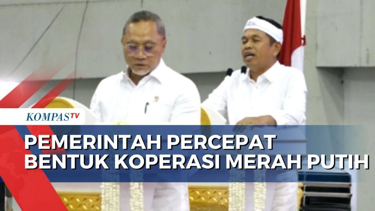 Pemerintah Targetkan 80 Ribu Koperasi Merah Putih di Desa dan Kelurahan, Dimulai dari Jawa Barat