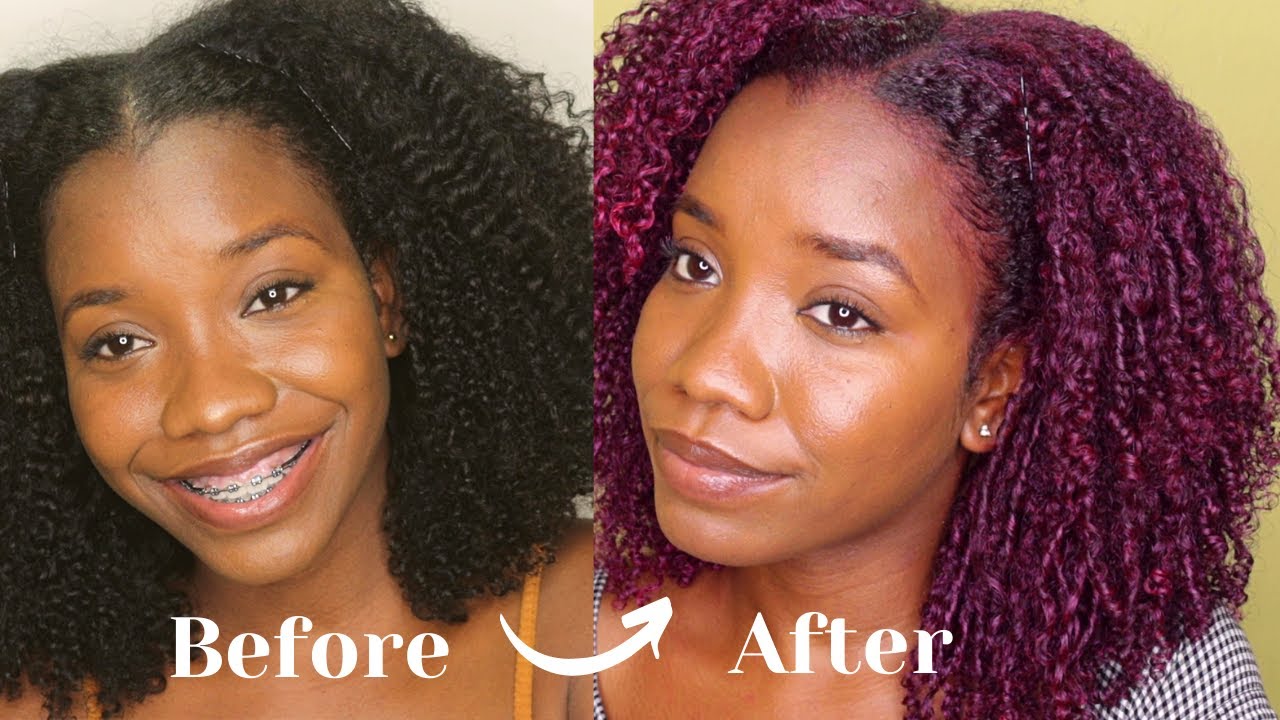 Hair Paint Wax: Temporary Colour on My Natural Hair