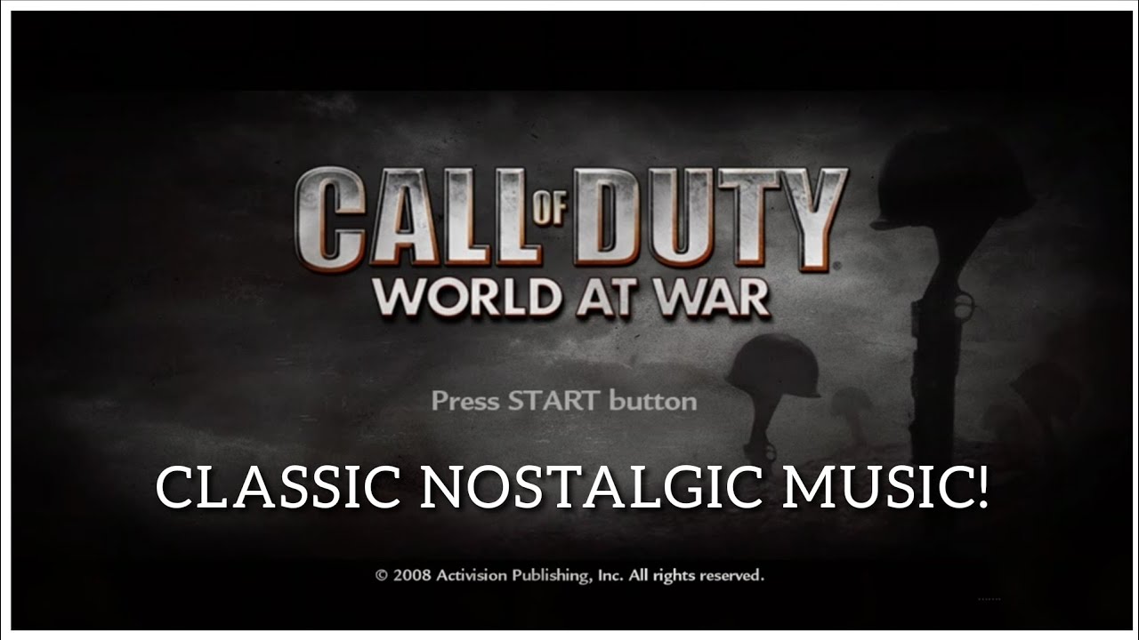 CoD: World At War Main Menu Theme NOSTALGIC!
