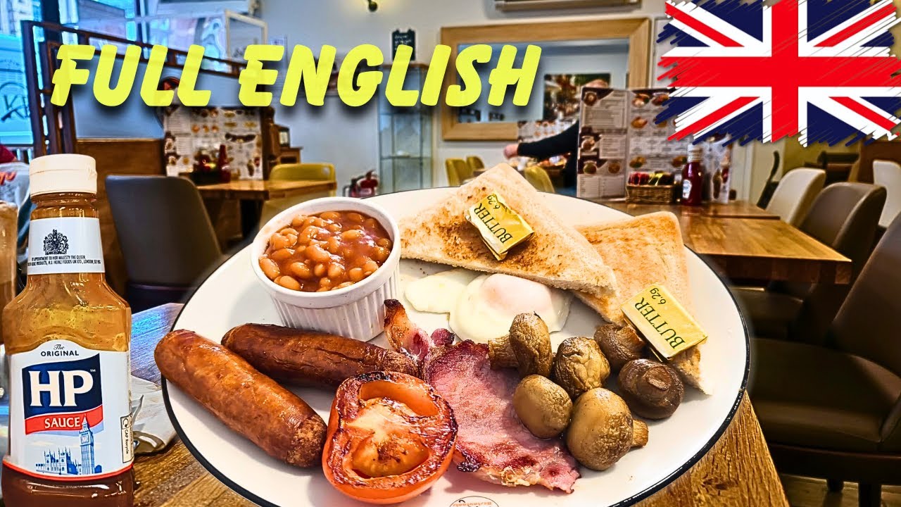 Having English Breakfast - At One Of UK's Oldest Cafe Chains