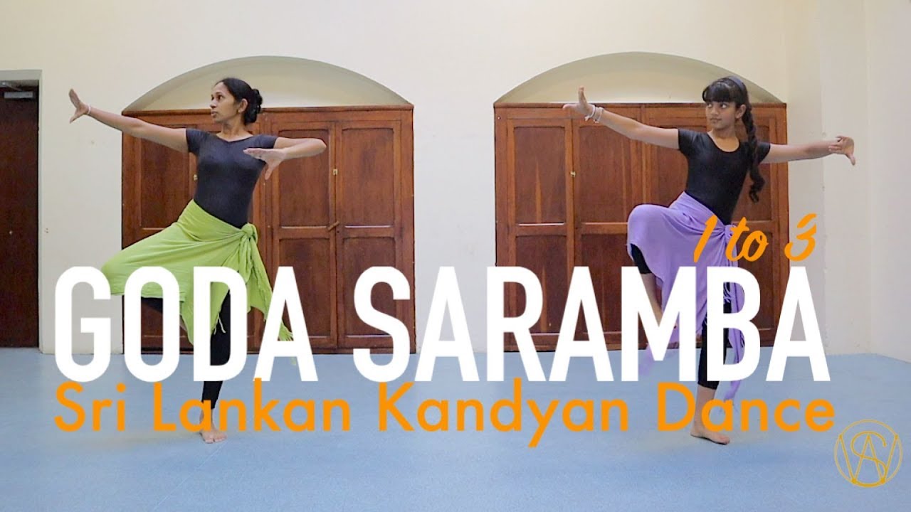 Sri Lankan Traditional Dance | Kandyan Dance GODA SARABA 1- 3 By Senani Wansanatha