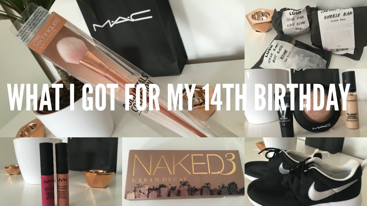 WHAT I GOT FOR MY 14TH BIRTHDAY