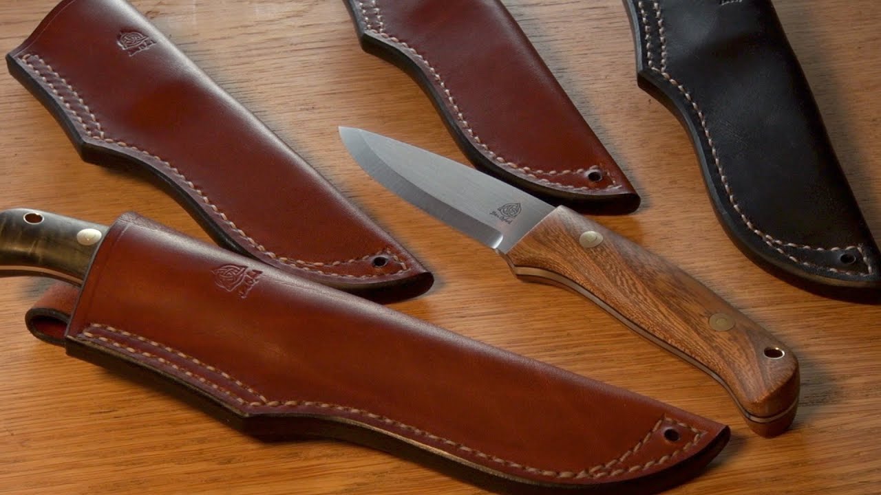 Finishing Leather Sheaths - Dyeing, Burnishing & Nourishing (MM Mondays)