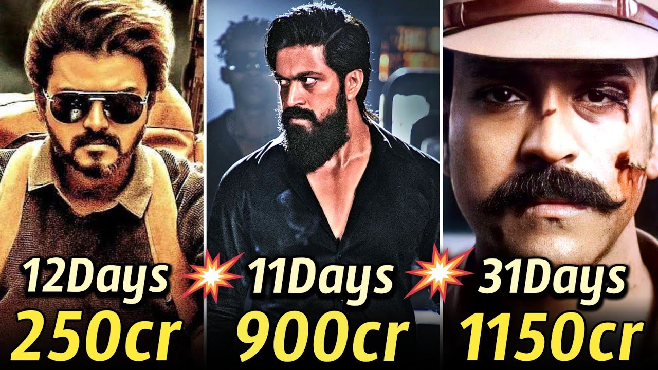 KGF2 11 Days Collections | Beast 12 Days Collections | RRR 31 Days Collection | Power Of Movie Lover