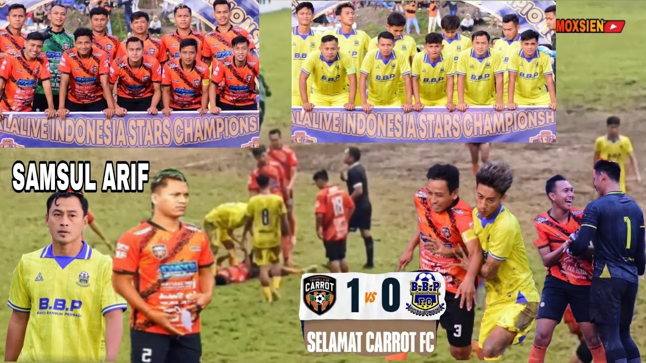 CARROT FC BANJARNEGARA VS BBP WONOGIRI INDONESIA STARS CHAMPIONSHIP 16 BESAR