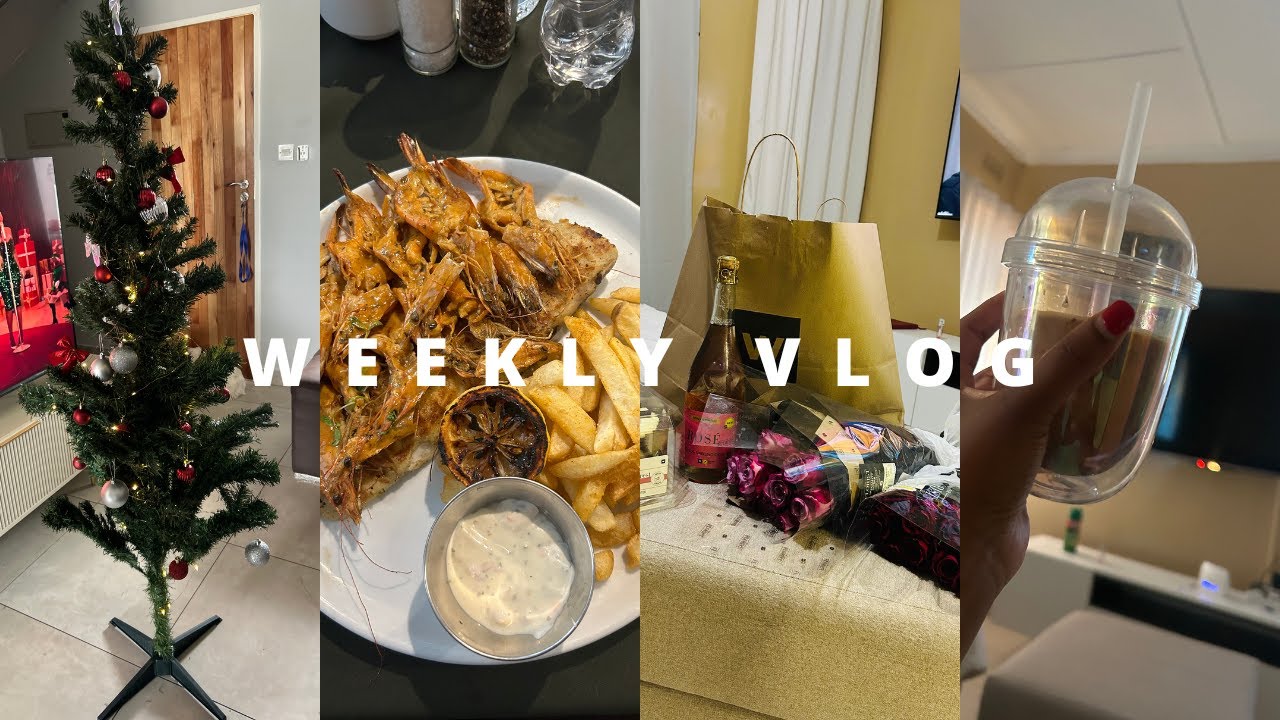 🎄VLOG: our first christmas tree| unboxing my dream plates| birthday in the village&feeling loved 🤍 🫧