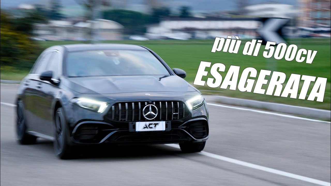 Downpipe libero Mercedes A45s AMG, 514 cv, UN MISSILE!