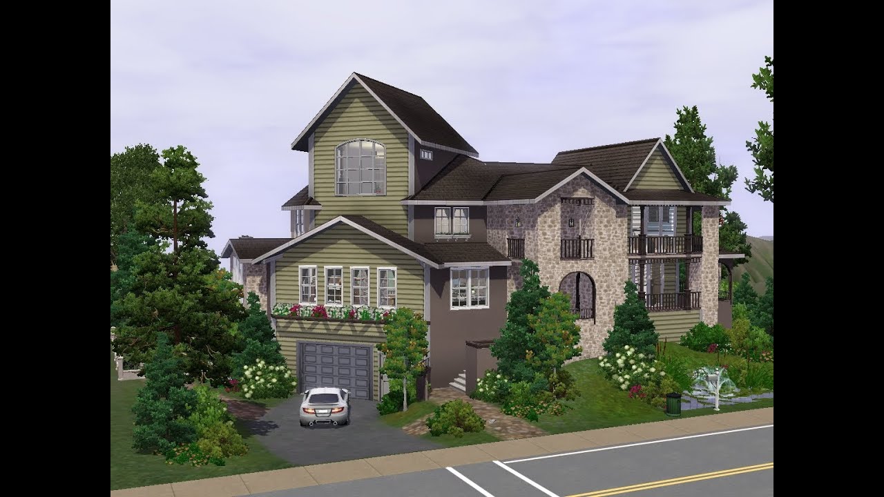 The Sims 3 - Building a celebrity villa