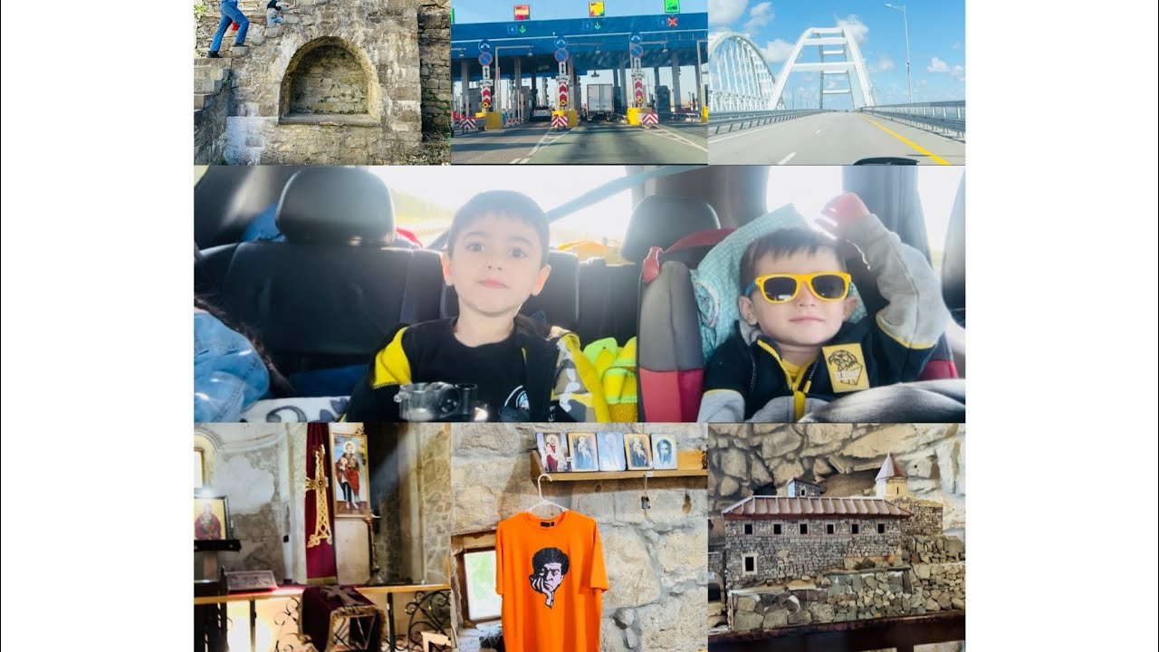VLOG/Ուշացած վլոգների շարքից /Մի քանի օրով գնում ենք Կրիմ /Հայկական եկեղեցի /Монастырь Сурб Хач 1358