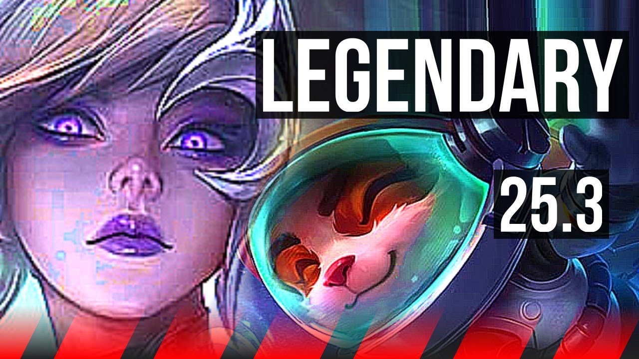 AKALI vs TEEMO (TOP) | 9 solo kills, Legendary, 43k DMG, 20/4/3 | EUW Master | 25.3