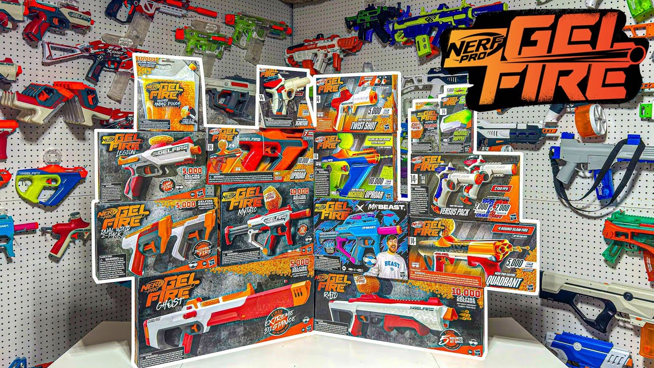 Which Is The Best Nerf Pro Gel Fire Gel Blaster? | Oakley Entertainment
