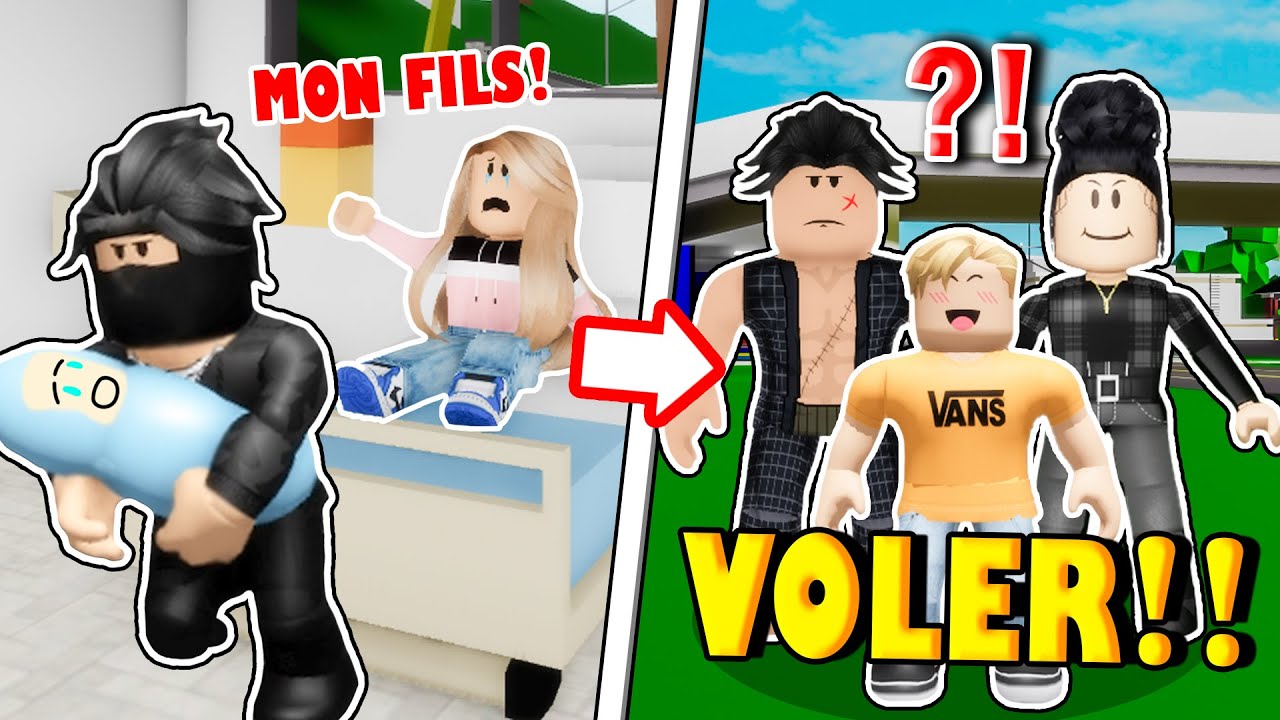 KIDNAPPER À MA NAISSANCE SUR BROOKHAVEN! | ROBLOX BROOKHAVEN RP