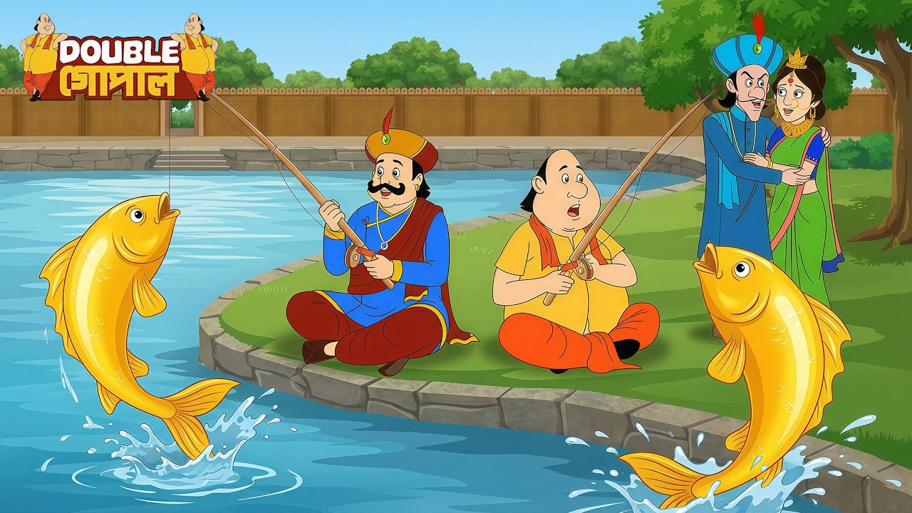 গোপাল দাদু আর রাজা ধরল বড় সোনালি মাছ, মন্ত্রী চুপিচুপি রানিকে ধরল | Gopal Bhar | New Episode 2025