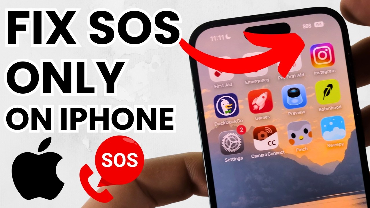 Как исправить &laquo;Только SOS&raquo; на iPhone &mdash; Как отключить &laquo;Только SOS&raquo; на iPhone