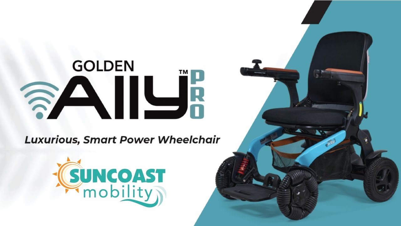 Golden Ally Pro Foldable Power Wheelchair | 10