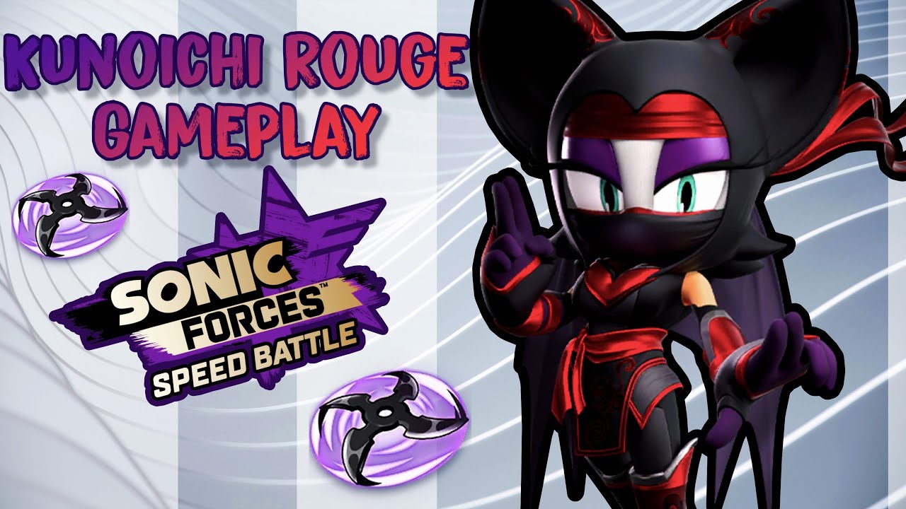 Sonic Forces Speed Battle 💯🔍 Kunoichi Rouge 🔍💯 Gameplay 