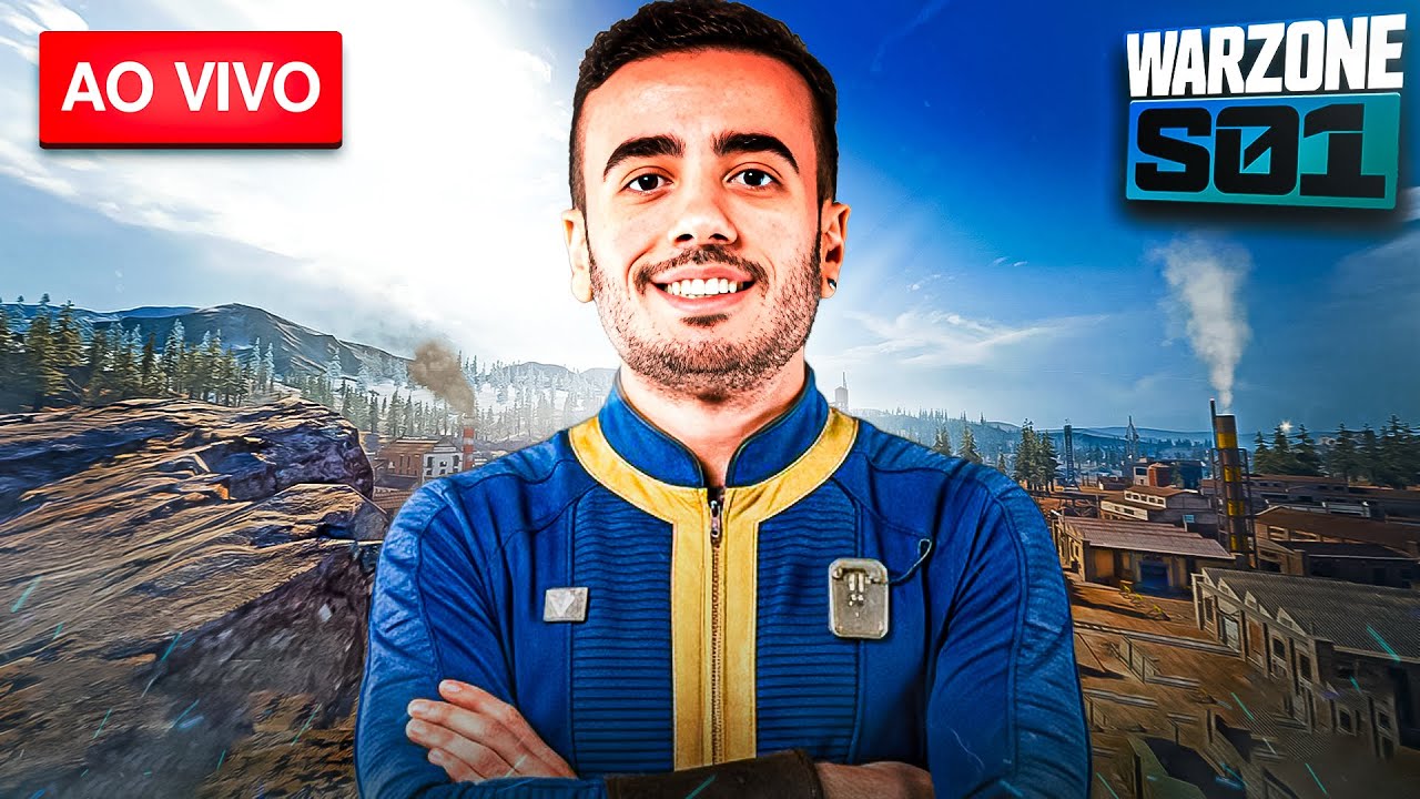 🔴 AO VIVO - EM BUSCA das 25 WINS SEGUIDAS no WARZONE 🔥