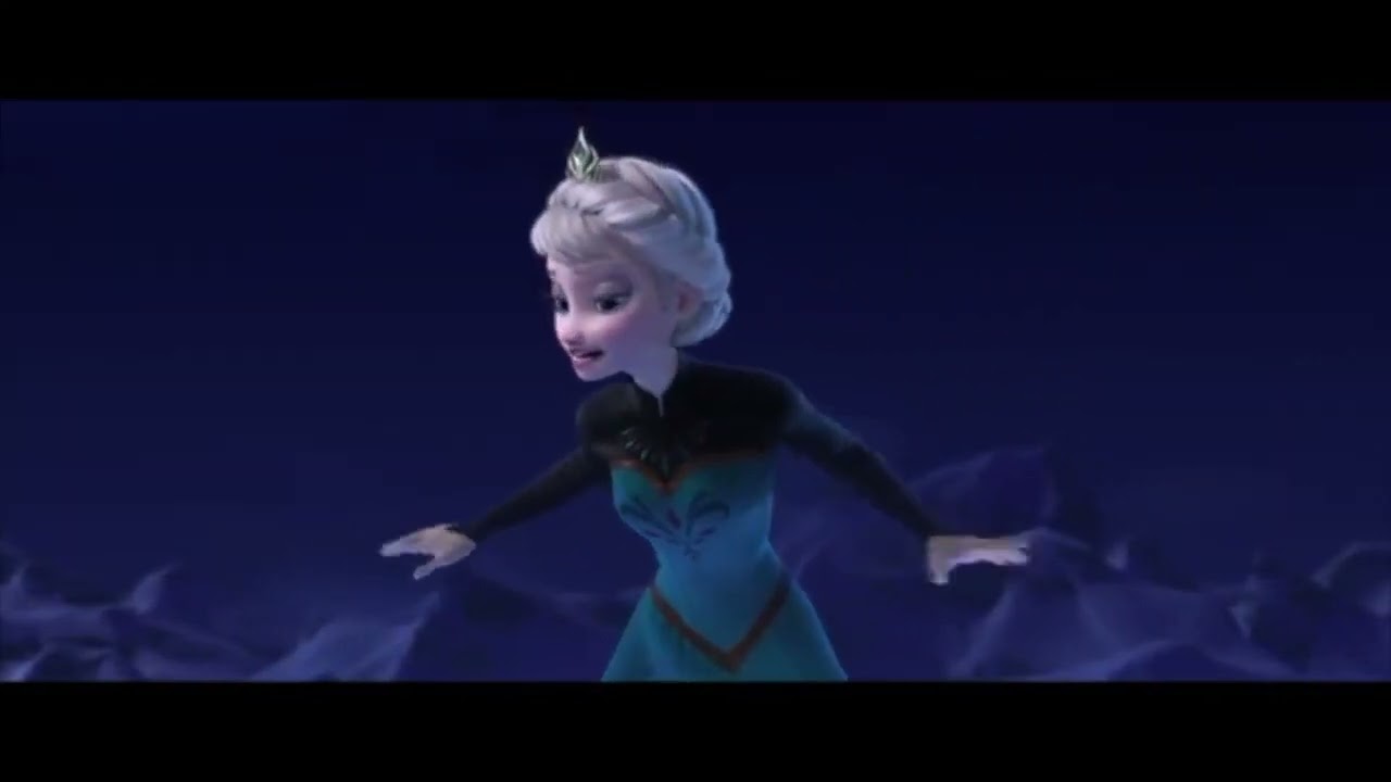 elsa sings defying gravity