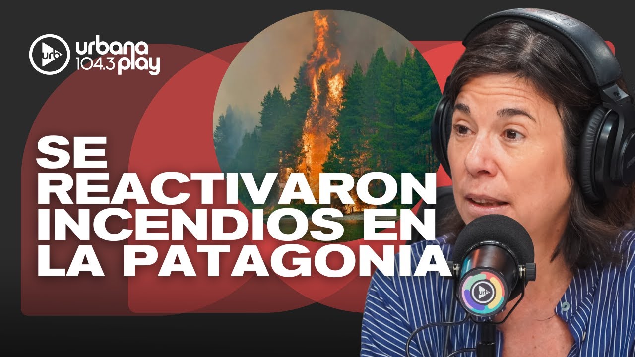 LOS INCENDIOS EN LA PATAGONIA SE REAVIVAN POR ALTAS TEMPERATURAS: 