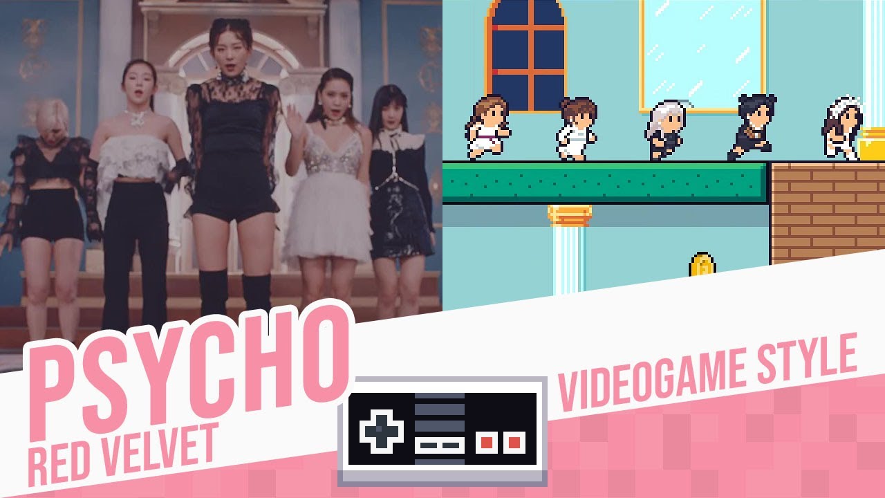 PSYCHO, Red Velvet - Videogame Style