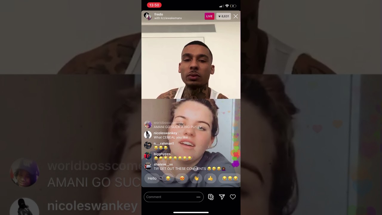 FREDO INSTAGRAM LIVE