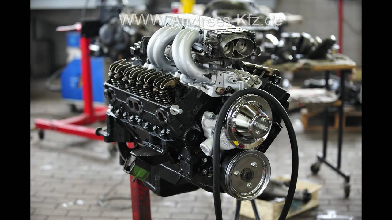 Opel Manta A V8 Umbau mit Chevy 5,0 Liter und Scheibenbremsen an der HA
