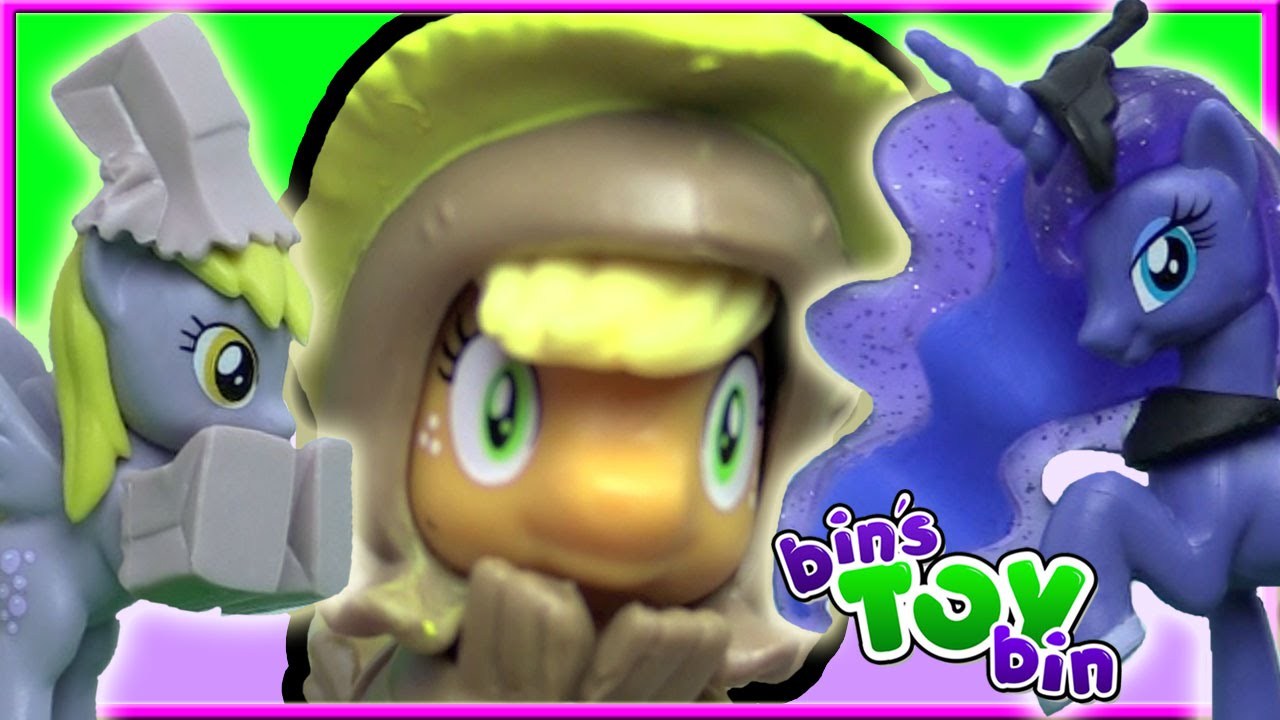 NIGHTMARE NIGHT! Princess Luna, Derpy, Applejack & MORE My Little Pony Mini Figures | Bin's Toy Bin