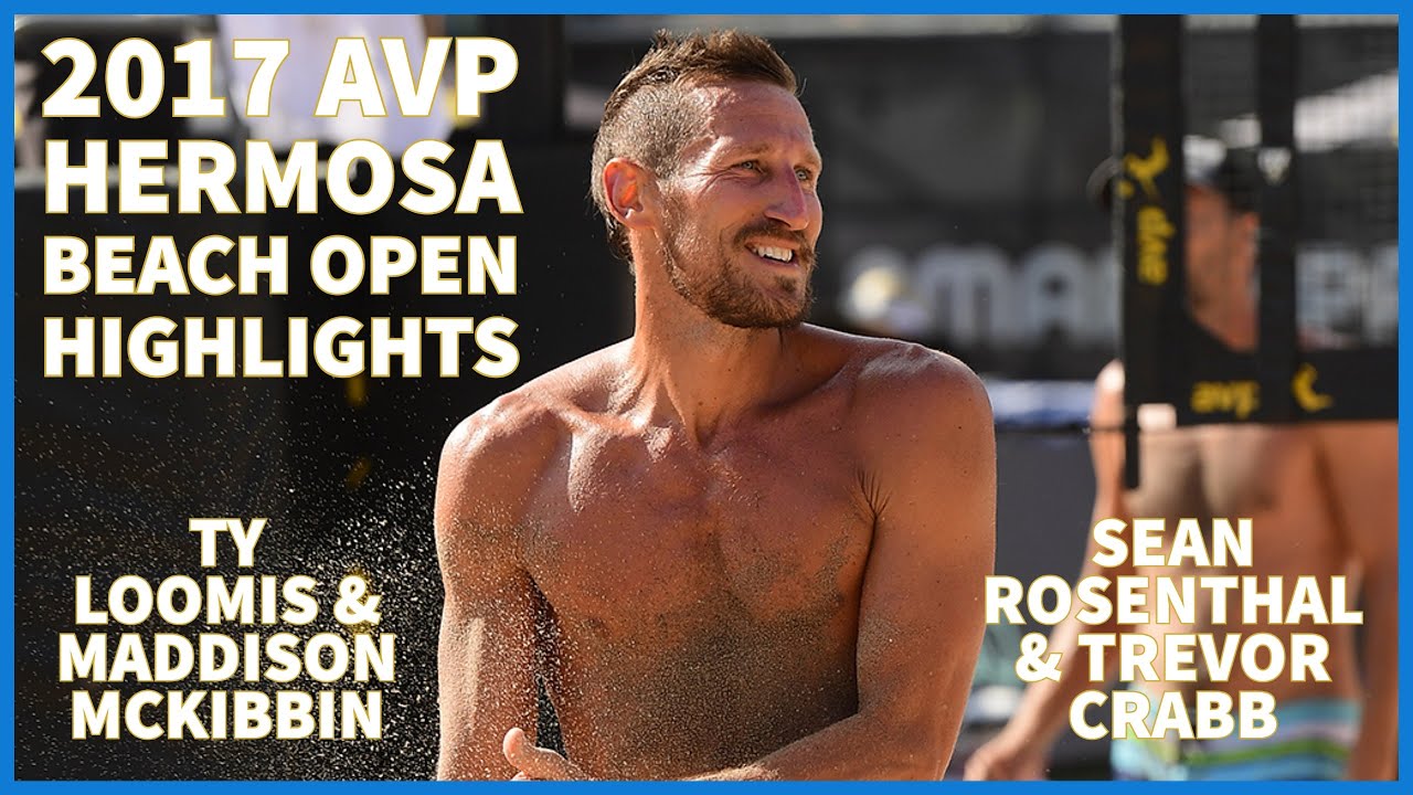 Ty Loomis & Maddison McKibbin Highlights vs Sean Rosenthal & Trevor Crabb - AVP Hermosa Beach 2017