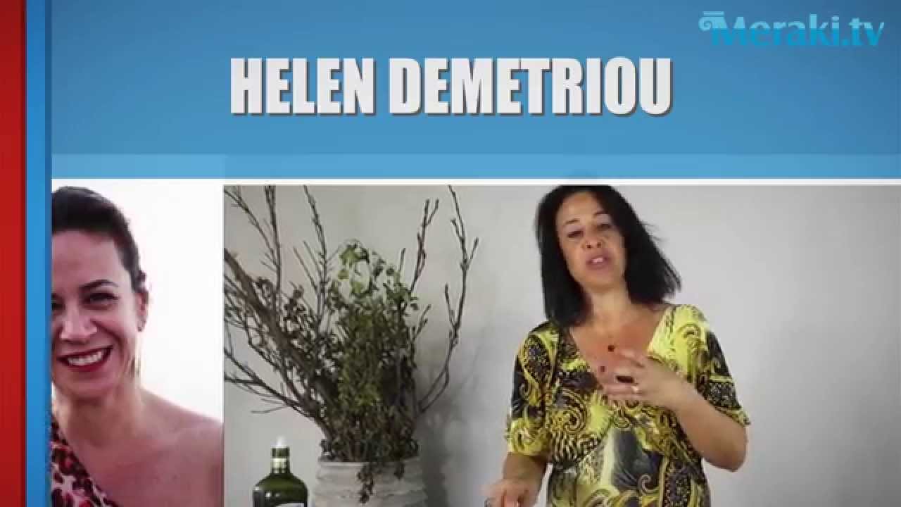 Meraki tv presents Helen's Kouzina - Halva with Blueberry Compote