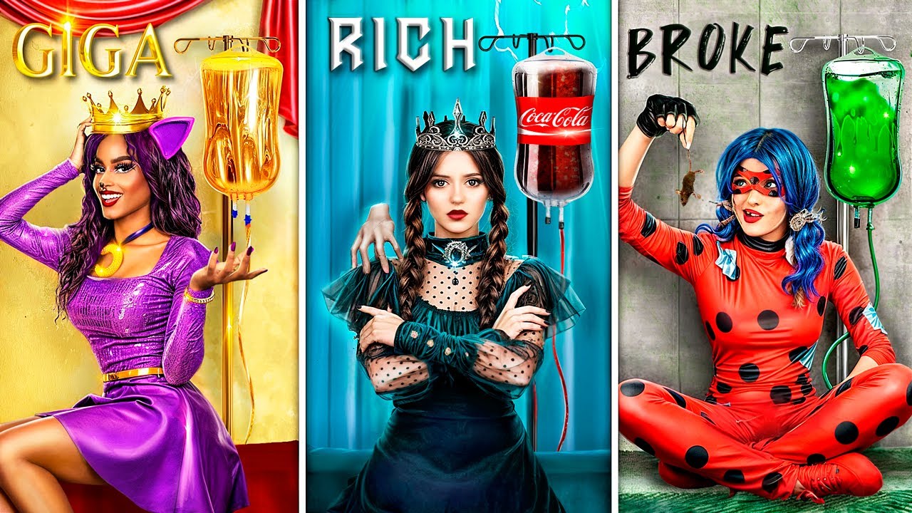 H&ocirc;pital Des Fauch&eacute;s VS Des Riches VS Des Giga-Riches ! L'h&ocirc;pital Des Vampires Dans la Vraie Vie !