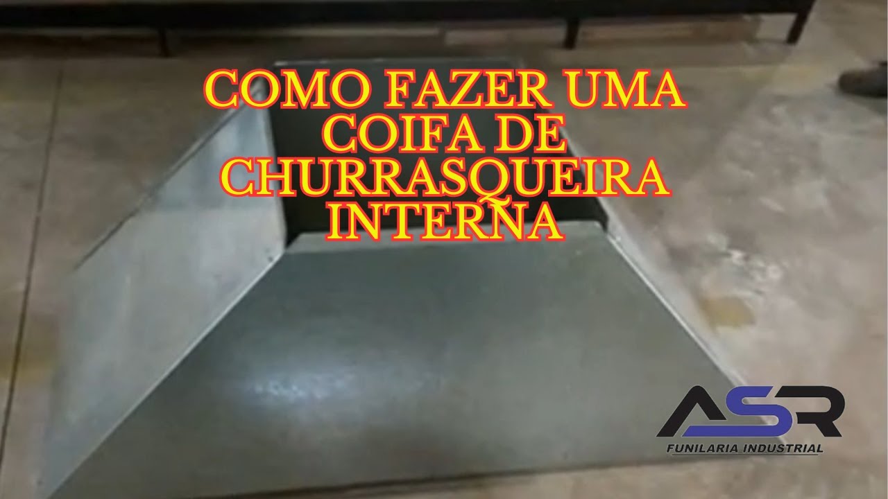 COIFA PARA CHURRASQUEIRA