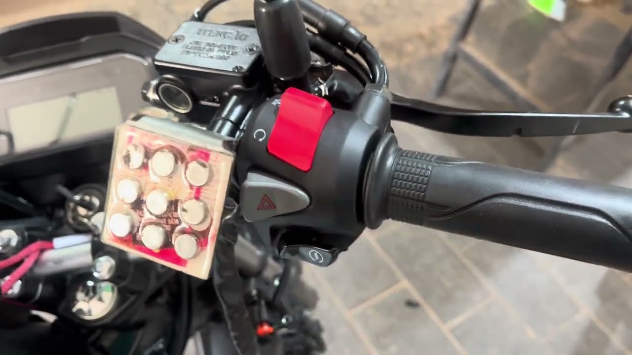 Como Instalar o Punho da CB 500 na CG160 2025/2026 sem cortar fio nenhum 😳