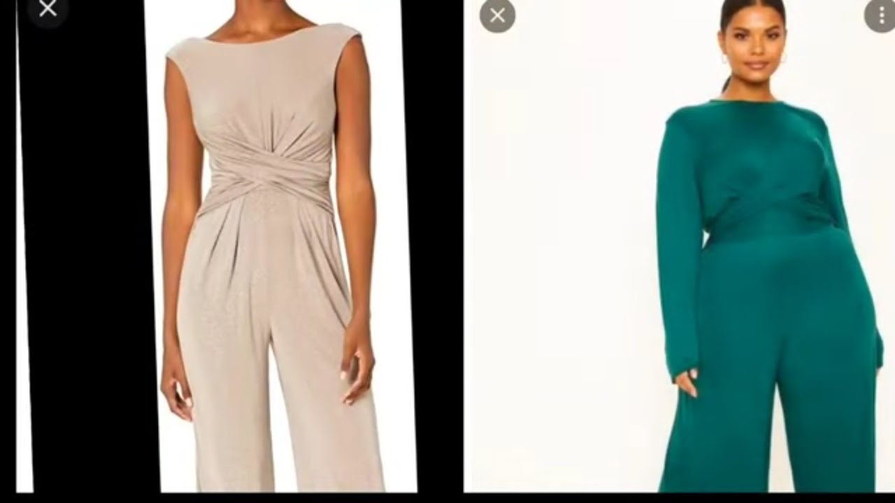 how to cut and sew a twisted front jumpsuit