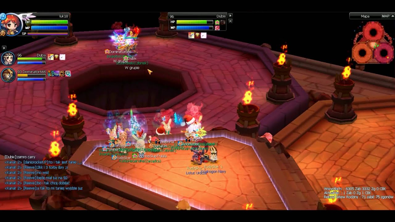 Liga PvP 90-99 (1 edycja) Dominator666 Vs Dubix
