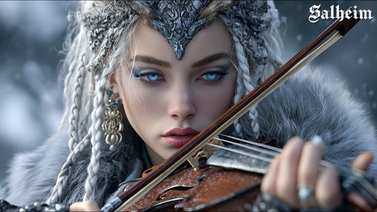 Call of the Northern Sky | 1 Hour Nordic Symphonic Rock & Violin Mix (Epic Viking Music)