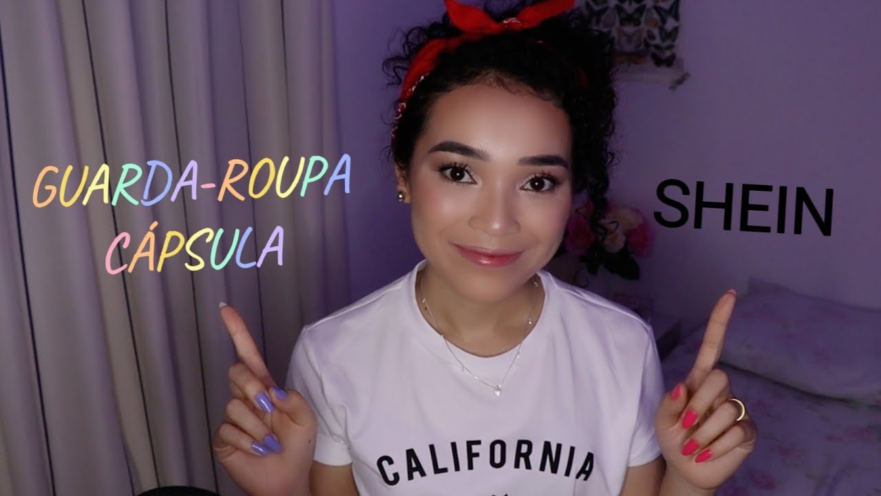 (ASMR) MONTEI UM GUARDA-ROUPA FUNCIONAL COM 10 PEÇAS SHEIN ♡