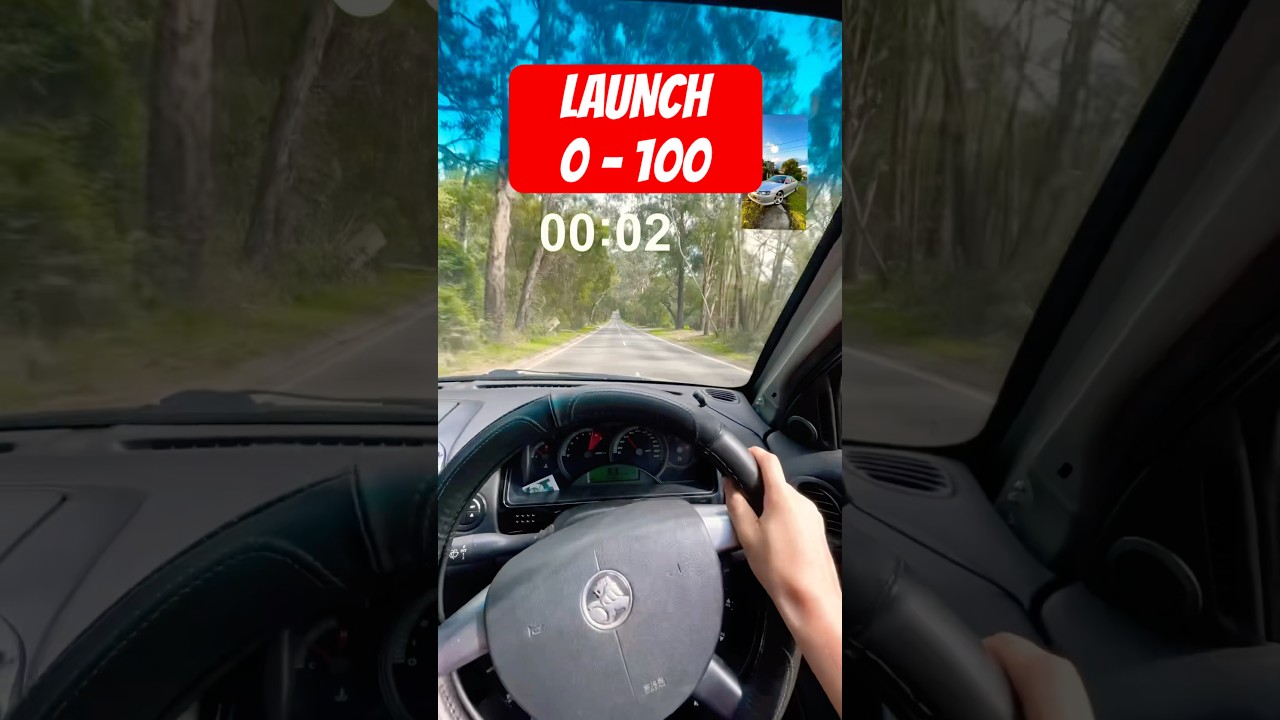 0&ndash;100 In This SUPERCHARGED Commodore / L67 Power #0to100 #launchcontrol #carshorts #carcommunity