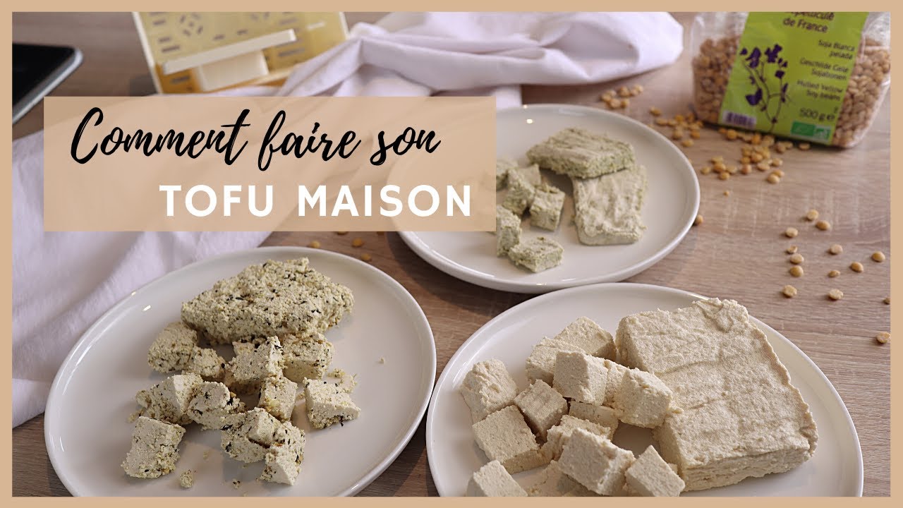 Tofu maison: recette facile et simple pour faire soi-même du tofu