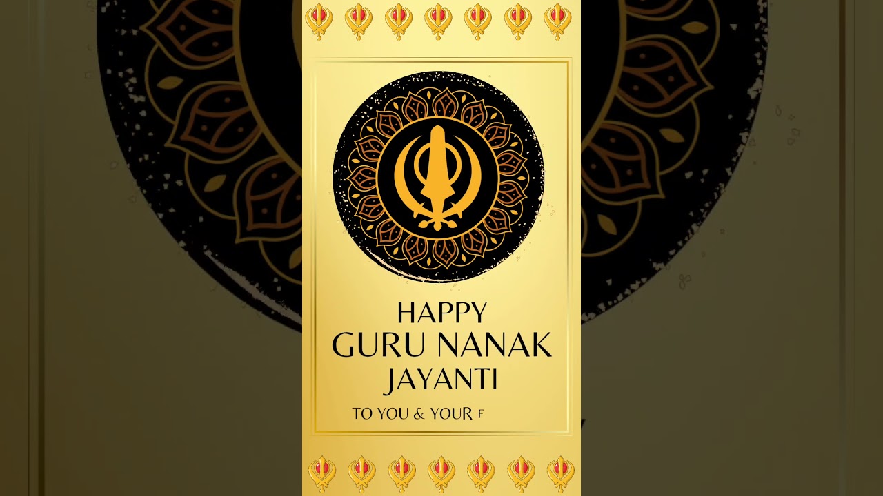 Happy Guru Nanak Dev Jayanti Wishes #wish #festival #festiveauraa #gurunanakdevji #gurunanak