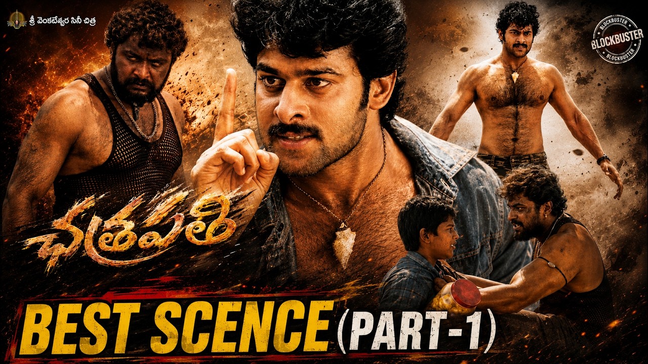 Chatrapathi Best Scene 🔥(Part 1) | Prabhas | S. S. Rajamouli|  Telugu Movie Scene- Viralbuzz24⚡
