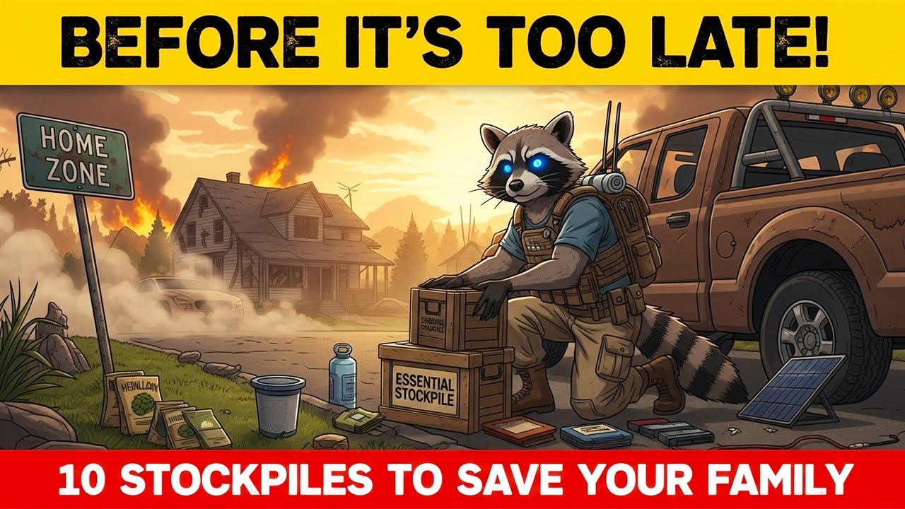 BEFORE IT'S TOO LATE: The Ultimate 10-Item Stockpile to Save Your Family and Rebuild Civilization