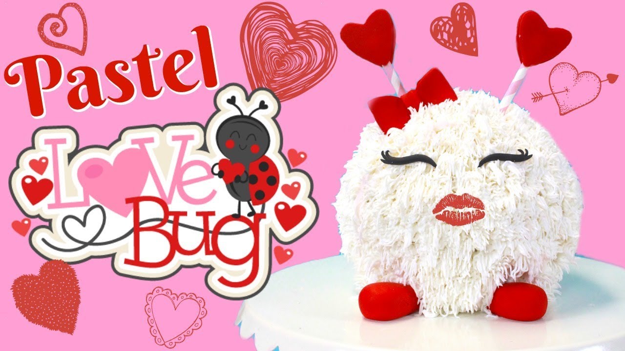 PASTEL DE SAN VALENTIN LOVE BUG CON MARISHA'S COUTURE CAKES