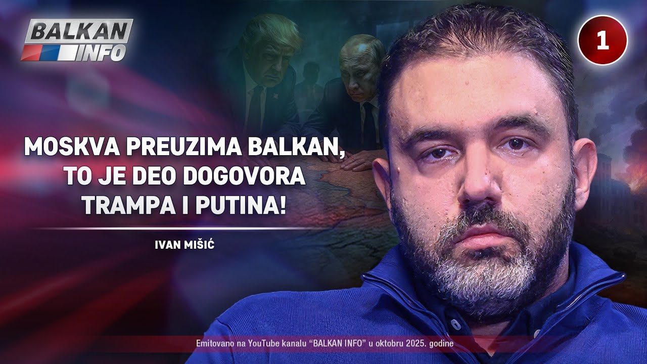 INTERVJU: Ivan Mišić – Moskva preuzima Balkan, to je deo dogovora Trampa i Putina! (14.10.2025)
